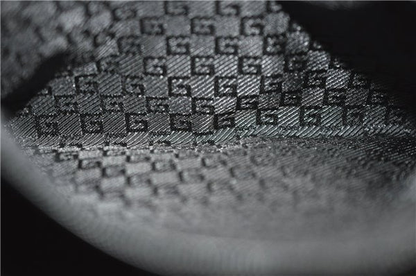 Authentic GUCCI Vintage Shoulder Tote Bag Canvas Leather 0021109 Gray 1009G