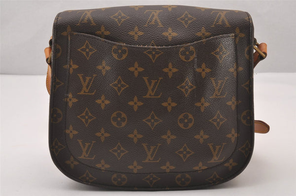 Authentic Louis Vuitton Monogram Saint Cloud GM M51242 Shoulder Cross Bag 1009I