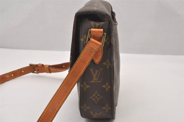 Authentic Louis Vuitton Monogram Saint Cloud GM M51242 Shoulder Cross Bag 1009I