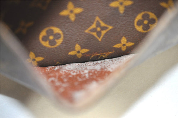 Authentic Louis Vuitton Monogram Saint Cloud GM M51242 Shoulder Cross Bag 1009I