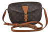 Auth Louis Vuitton Monogram Jeune Fille MM Shoulder Cross Bag M51226 LV 1012D