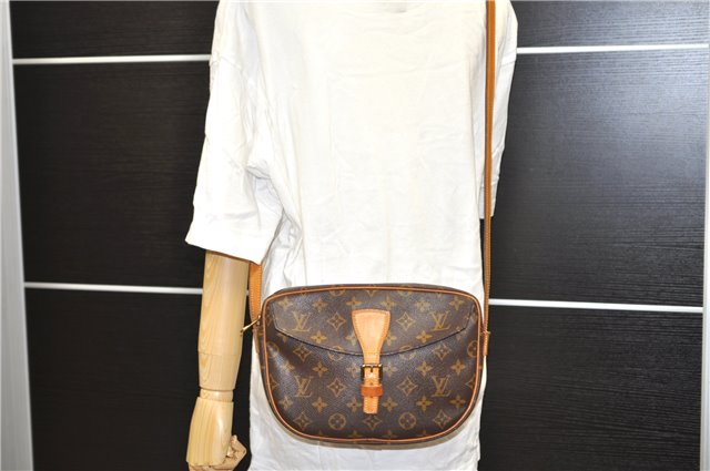 Auth Louis Vuitton Monogram Jeune Fille MM Shoulder Cross Bag M51226 LV 1012D