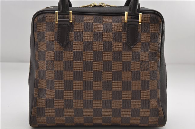 Authentic Louis Vuitton Damier Brera Hand Bag Purse N51150 LV 1014E