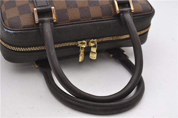 Authentic Louis Vuitton Damier Brera Hand Bag Purse N51150 LV 1014E