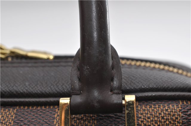 Authentic Louis Vuitton Damier Brera Hand Bag Purse N51150 LV 1014E