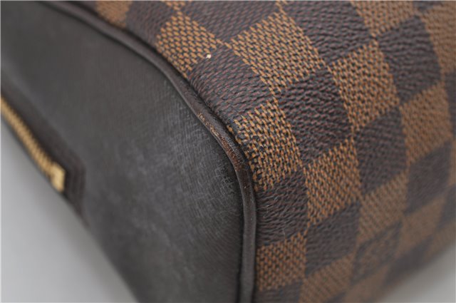 Authentic Louis Vuitton Damier Brera Hand Bag Purse N51150 LV 1014E