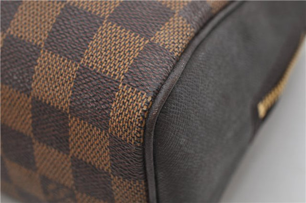 Authentic Louis Vuitton Damier Brera Hand Bag Purse N51150 LV 1014E