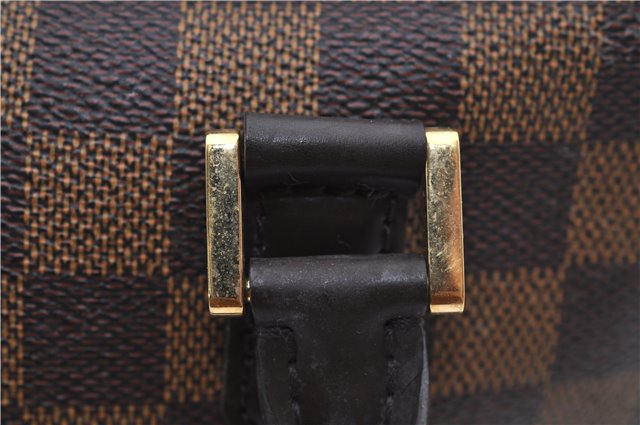 Authentic Louis Vuitton Damier Brera Hand Bag Purse N51150 LV 1014E