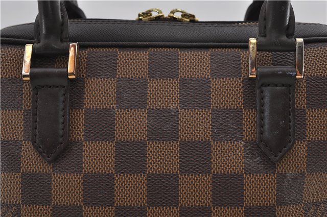 Authentic Louis Vuitton Damier Brera Hand Bag Purse N51150 LV 1014E