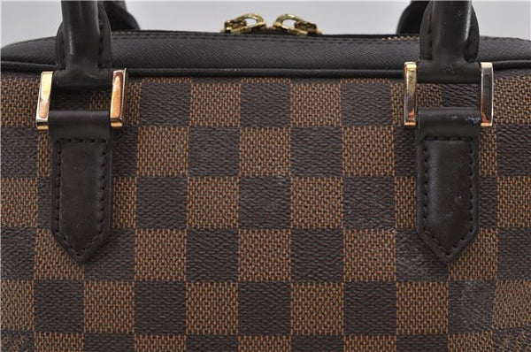 Authentic Louis Vuitton Damier Brera Hand Bag Purse N51150 LV 1014E