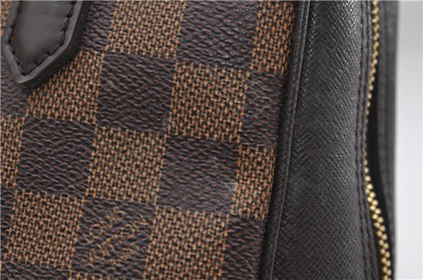 Authentic Louis Vuitton Damier Brera Hand Bag Purse N51150 LV 1014E