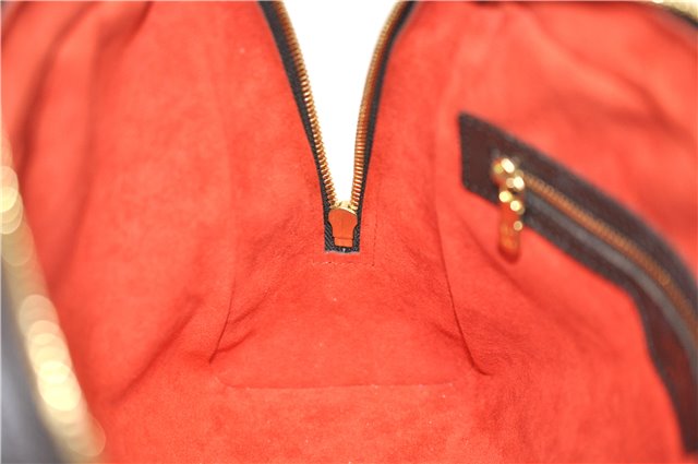 Authentic Louis Vuitton Damier Brera Hand Bag Purse N51150 LV 1014E