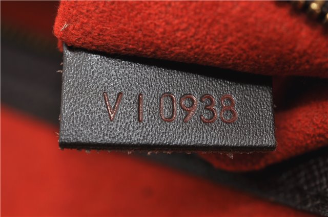 Authentic Louis Vuitton Damier Brera Hand Bag Purse N51150 LV 1014E