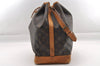 Authentic Louis Vuitton Monogram Noe Shoulder Drawstring Bag M42224 LV 1014I