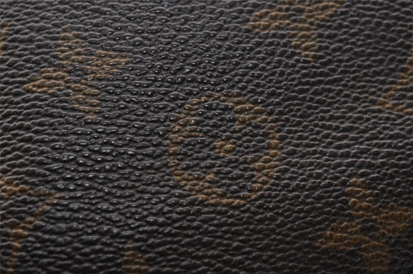 Authentic Louis Vuitton Monogram Noe Shoulder Drawstring Bag M42224 LV 1014I