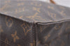 Authentic Louis Vuitton Monogram Sac Plat Hand Bag M51140 LV 1015D