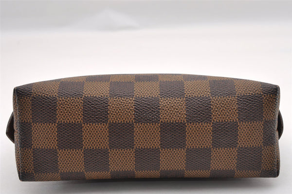 Authentic Louis Vuitton Damier Pochette Cosmetic PM Pouch N47516 LV 1016I
