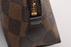 Authentic Louis Vuitton Damier Pochette Cosmetic PM Pouch N47516 LV 1016I