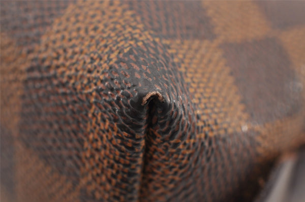 Authentic Louis Vuitton Damier Pochette Cosmetic PM Pouch N47516 LV 1016I