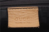 Authentic GUCCI Hand Shoulder Bag Purse Leather Beige 1017D