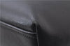 Authentic PRADA Leather Shoulder Tote Bag Purse Black 1020D