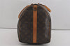 Auth Louis Vuitton Monogram Keepall Bandouliere 50 M41416 Boston Bag Junk 1020I