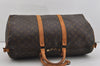 Auth Louis Vuitton Monogram Keepall Bandouliere 50 M41416 Boston Bag Junk 1020I