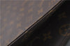 Authentic Louis Vuitton Monogram Sac Plat Hand Bag M51140 LV 1022D