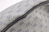 Authentic GUCCI Vintage Micro GG PVC Leather Hand Bag Purse Navy Blue 1022G