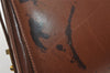Authentic GUCCI Vintage Shoulder Hand Bag Purse Leather Brown 1022I