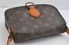 Auth Louis Vuitton Monogram Saint Cloud MM Shoulder Cross Bag M51243 LV 1023D