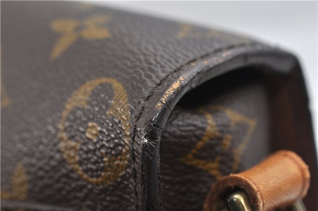 Auth Louis Vuitton Monogram Saint Cloud MM Shoulder Cross Bag M51243 LV 1023D