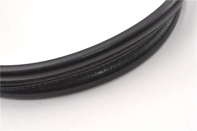 Authentic GUCCI Vintage Shoulder Tote Bag Canvas Leather 0021109 Black 1023G