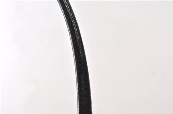 Authentic GUCCI Vintage Shoulder Tote Bag Canvas Leather 0021109 Black 1023G