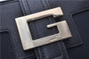 Authentic GUCCI Vintage Shoulder Tote Bag Canvas Leather 0021109 Black 1023G