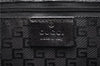 Authentic GUCCI Vintage Shoulder Tote Bag Canvas Leather 0021109 Black 1023G