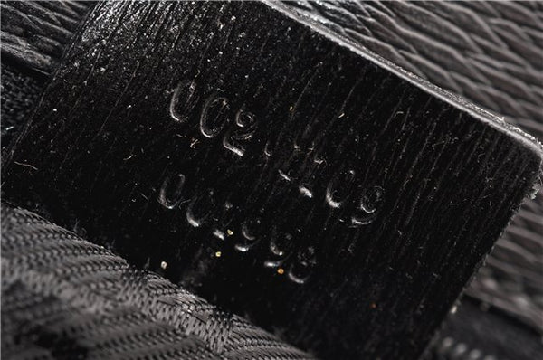 Authentic GUCCI Vintage Shoulder Tote Bag Canvas Leather 0021109 Black 1023G