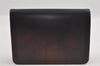 Authentic Christian Dior Chain Shoulder Cross Body Bag Purse Leather Black 1024I