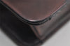 Authentic Christian Dior Chain Shoulder Cross Body Bag Purse Leather Black 1024I