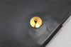 Authentic Christian Dior Chain Shoulder Cross Body Bag Purse Leather Black 1024I