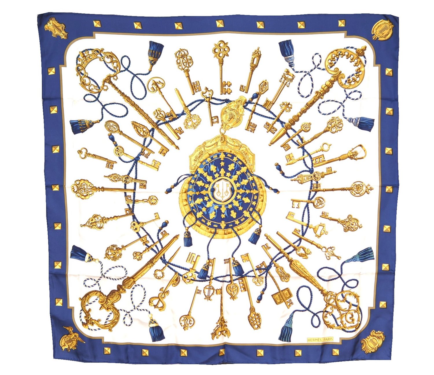 Authentic HERMES Carre 90 Scarf 