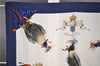 Authentic HERMES Carre 90 Scarf "Chasse a Vol" Silk Navy 1028G