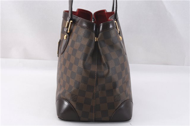 Authentic Louis Vuitton Damier Hampstead PM Shoulder Tote Bag N51205 LV 1029F