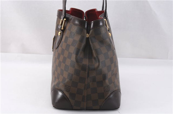 Authentic Louis Vuitton Damier Hampstead PM Shoulder Tote Bag N51205 LV 1029F