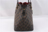 Authentic Louis Vuitton Damier Hampstead PM Shoulder Tote Bag N51205 LV 1029F