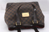 Authentic Louis Vuitton Damier Hampstead PM Shoulder Tote Bag N51205 LV 1029F