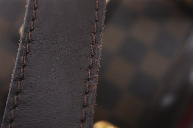 Authentic Louis Vuitton Damier Hampstead PM Shoulder Tote Bag N51205 LV 1029F