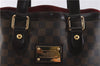Authentic Louis Vuitton Damier Hampstead PM Shoulder Tote Bag N51205 LV 1029F