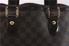 Authentic Louis Vuitton Damier Hampstead PM Shoulder Tote Bag N51205 LV 1029F