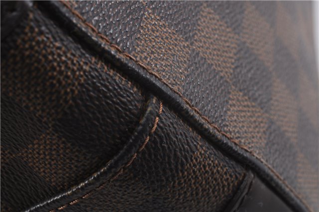 Authentic Louis Vuitton Damier Hampstead PM Shoulder Tote Bag N51205 LV 1029F